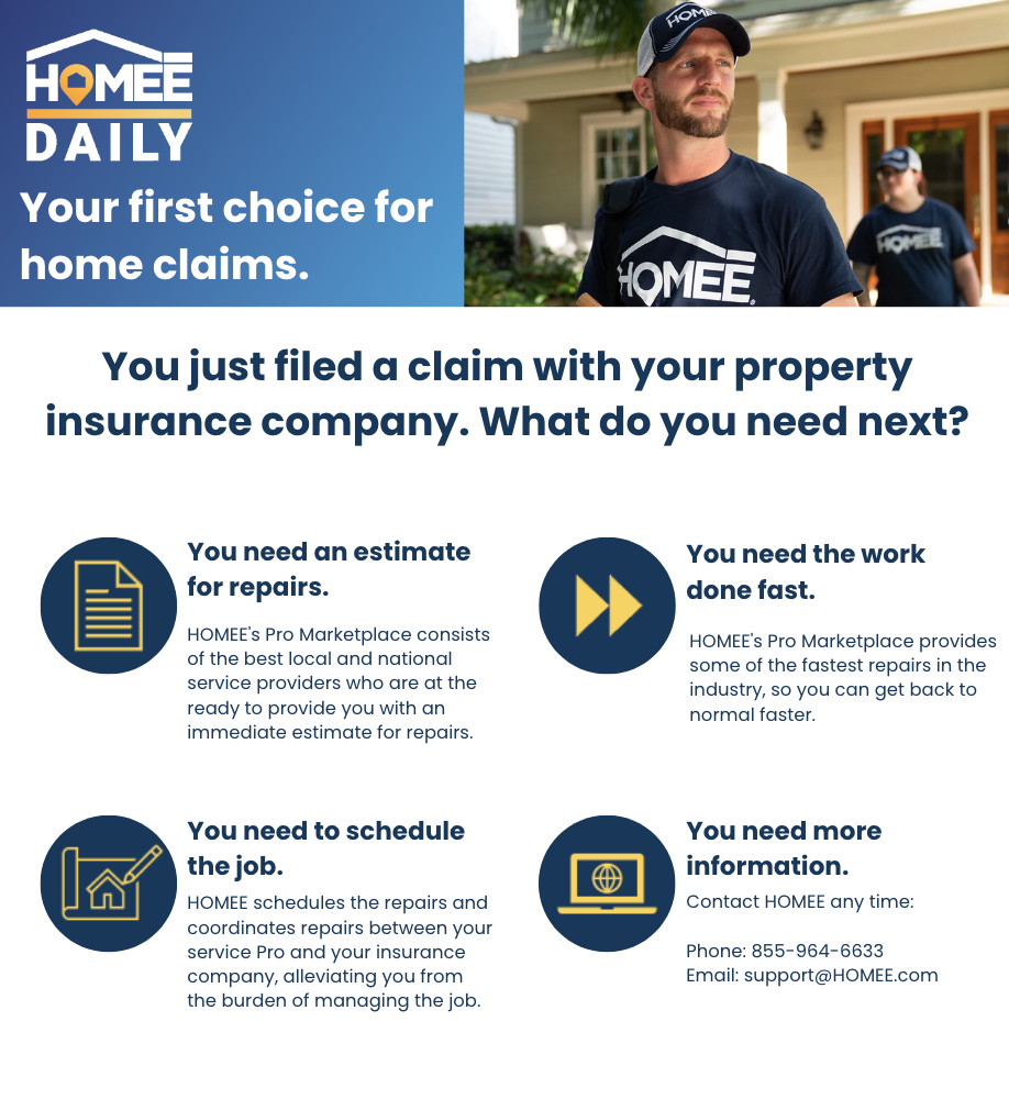 Your first choice for home claims.